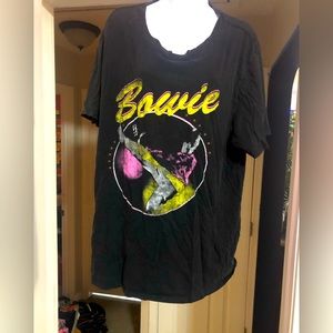 Torrid David Bowie concert T-shirt